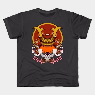 Samurai Kitsune Kids T-Shirt